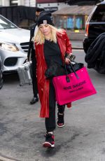 ASHLEY BENSON Out and About in New York 02/18/2022