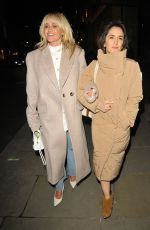 ASHLEY ROBERTS and JANETTE MANRARA Night Out in London 02/24/2022