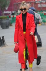 ASHLEY ROBERTS at Heart Radio in London 02/02/2022