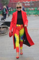 ASHLEY ROBERTS at Heart Radio in London 02/02/2022