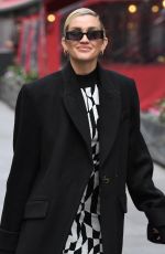ASHLEY ROBERTS at Heart Radio in London 02/03/2022