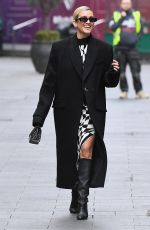ASHLEY ROBERTS at Heart Radio in London 02/03/2022