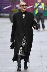 ASHLEY ROBERTS at Heart Radio in London 02/03/2022