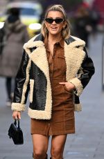 ASHLEY ROBERTS at Heart Radio in London 02/08/2022