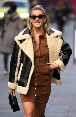 ASHLEY ROBERTS at Heart Radio in London 02/08/2022