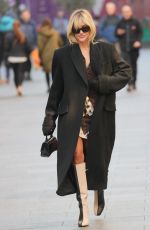 ASHLEY ROBERTS at Heart Radio in London 02/23/2022