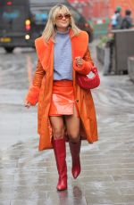 ASHLEY ROBERTS Leabes Heart Radio in London 02/21/2022