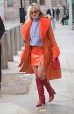 ASHLEY ROBERTS Leabes Heart Radio in London 02/21/2022