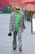 ASHLEY ROBERTS Leaves Global Radio in London 02/09/2022