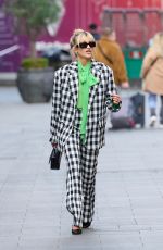 ASHLEY ROBERTS Leaves Global Radio in London 02/09/2022