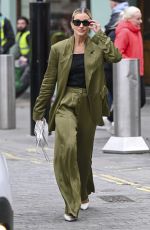 ASHLEY ROBERTS Leaves Global Studios in London 02/22/2022