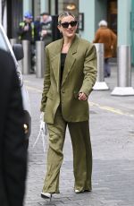 ASHLEY ROBERTS Leaves Global Studios in London 02/22/2022