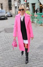 ASHLEY ROBERTS Out in London 02/01/2022