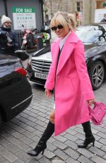 ASHLEY ROBERTS Out in London 02/01/2022