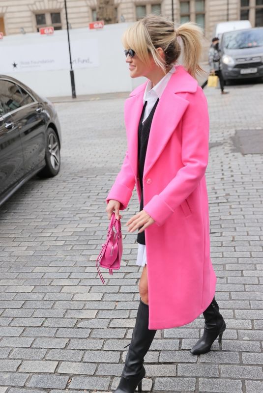 ASHLEY ROBERTS Out in London 02/01/2022