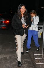 ATIANA DE LA HOYA Arrives at Landon Barker