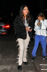 ATIANA DE LA HOYA Arrives at Landon Barker