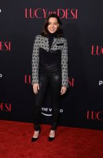 AUBREY PLAZA at Lucy and Desi Premiere at Directors Guild of America in Los Angeles 02/15/2022