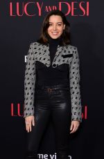 AUBREY PLAZA at Lucy and Desi Premiere at Directors Guild of America in Los Angeles 02/15/2022