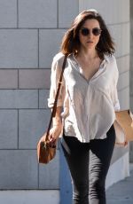 AUBREY PLAZA Heading to a Meeting in Los Angeles 02/13/2022