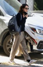 AUBREY PLAZA Out and About in Studio City 02/19/2022