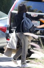 AUBREY PLAZA Out and About in Studio City 02/19/2022