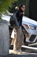 AUBREY PLAZA Out and About in Studio City 02/19/2022