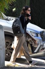 AUBREY PLAZA Out and About in Studio City 02/19/2022