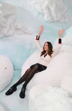 AVA MICHELLE at Alo Yoga Sanctuary at NYFW: The Shows in New York 02/12/2022