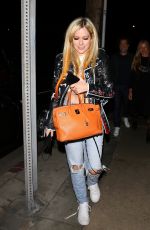 AVRIL LAVIGNE and Mod Sun Out for Late Dinner at Giorgio Baldi in Santa Monica 02/10/2022