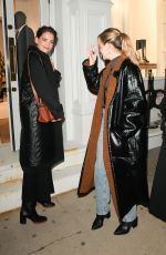 BAILEE MADISON and KATIE HOLMES Night Out in New York 02/10/2022