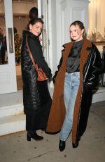BAILEE MADISON and KATIE HOLMES Night Out in New York 02/10/2022