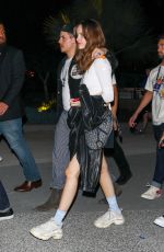 BARBARA PALVIN Leaves Super Bowl LVI at SoFi Stadium in Inglewood 02/13/2022