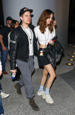 BARBARA PALVIN Leaves Super Bowl LVI at SoFi Stadium in Inglewood 02/13/2022