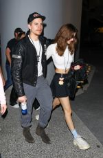 BARBARA PALVIN Leaves Super Bowl LVI at SoFi Stadium in Inglewood 02/13/2022