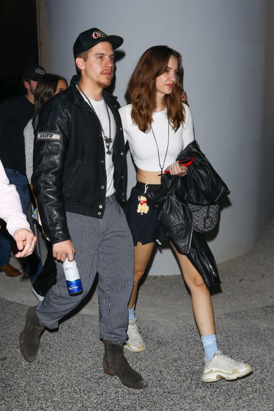 BARBARA PALVIN Leaves Super Bowl LVI at SoFi Stadium in Inglewood 02/13/2022