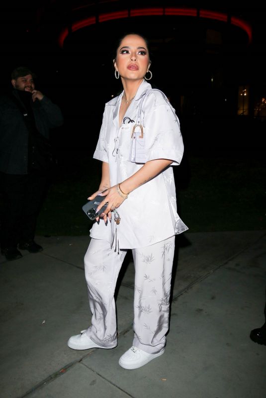 BECKY G Arrives at Homecoming Big Game Weekend in Los Angeles 02/12/2022