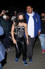 BECKY G Leaves Super Bowl LVI at SoFi Stadium in Inglewood 02/13/2022