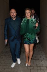 BECKY HILL Leaves Brits Awards Afterparty in London 02/08/2022