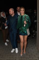 BECKY HILL Leaves Brits Awards Afterparty in London 02/08/2022