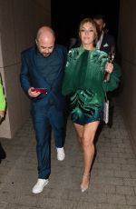 BECKY HILL Leaves Brits Awards Afterparty in London 02/08/2022