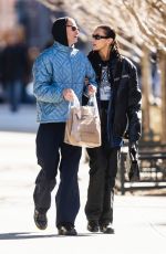 BELLA HADID and Marc Kalman Leaves Bubby
