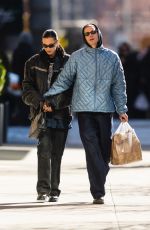 BELLA HADID and Marc Kalman Leaves Bubby