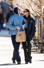 BELLA HADID and Marc Kalman Leaves Bubby