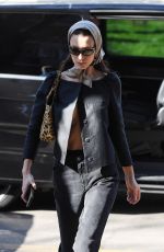 BELLA HADID at Fondazione Prada Museum in Milan 02/27/2022