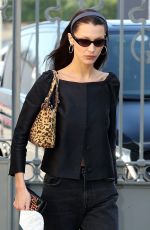 BELLA HADID at Fondazione Prada Museum in Milan 02/27/2022