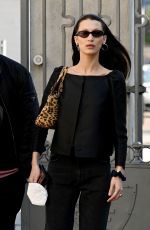 BELLA HADID at Fondazione Prada Museum in Milan 02/27/2022