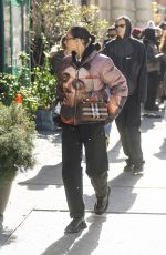 BELLA HADID at The Bowery Shelter in New York 02/06/2022