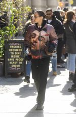 BELLA HADID at The Bowery Shelter in New York 02/06/2022