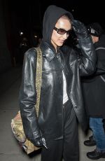 BELLA HADID Leaves a Fashion Show in New York 02/11/2022